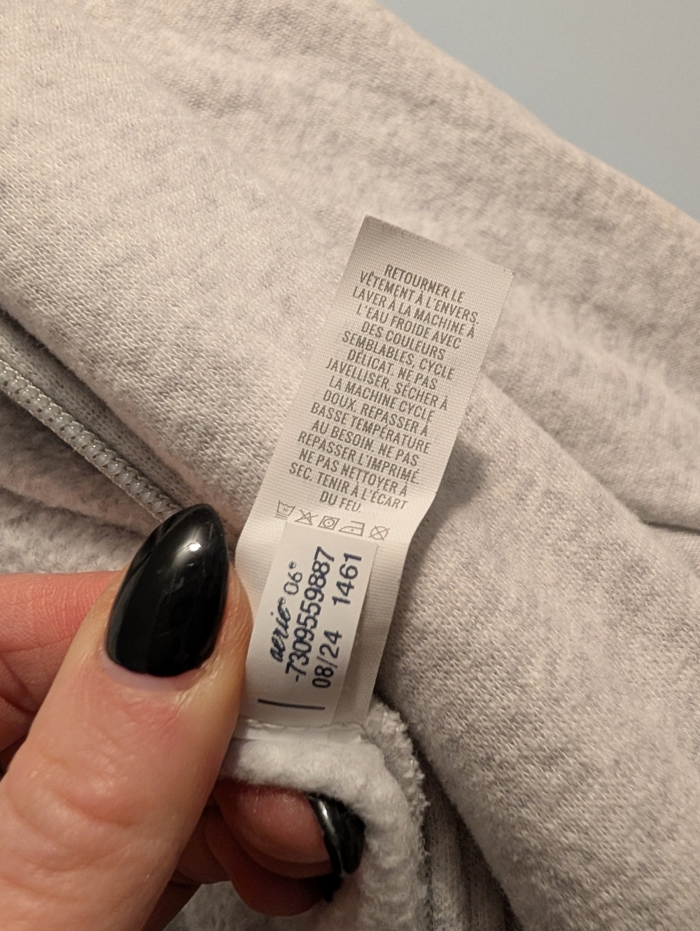 aerie Offline Heather Gray Zip Jumpsuit - Picture 11 of 11